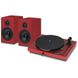 Програвач вінілових дисків Pro-Ject Juke Box E1 HiFi Set red