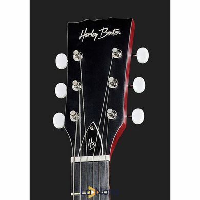 Електрогітара Harley Benton DC-Junior FAT Faded Cherry