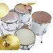 Ударна установка Pearl EXX725SBR/C Export Matt White