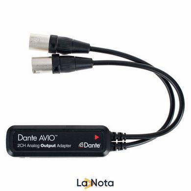 Цифровой конвертер Dante AVIO Analog Output Adapter 0x2