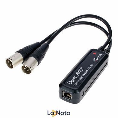 Цифровой конвертер Dante AVIO Analog Output Adapter 0x2