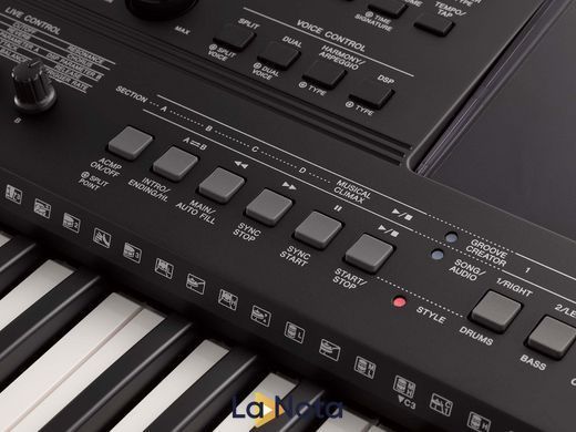 Синтезатор Yamaha PSR-EW410, Черный
