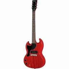 Електрогитара Harley Benton DC-60 Junior LH Faded Cherry