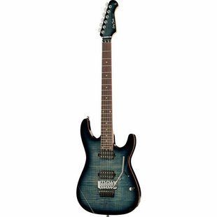Електрогітара Harley Benton Fusion-III HH FR EB FBLB
