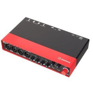 USB аудиоинтерфейс Steinberg UR44C Red