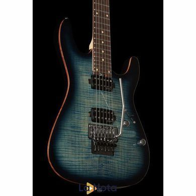 Електрогитара Harley Benton Fusion-III HH FR EB FBLB