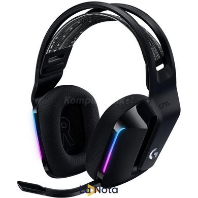 Навушники з мікрофоном Logitech G733 Lightspeed Wireless RGB Black (981-000864)