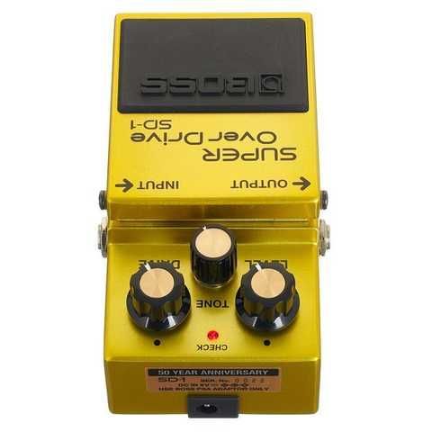 Гитарная педаль Boss SD-1 Super Overdrive 50th Anni купить в