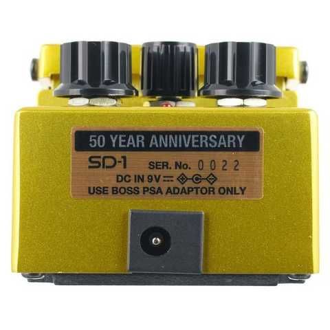 Гитарная педаль Boss SD-1 Super Overdrive 50th Anni купить в