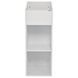 Полка для виниловых пластинок Fun Generation Vinyl Rack Three Top White