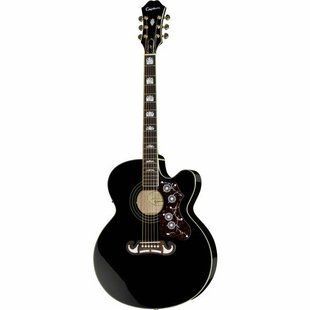 Акустична гітара Epiphone J-200 EC Studio BK