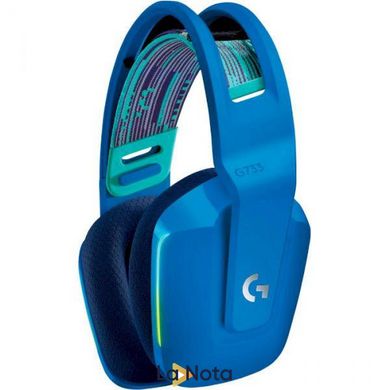 Навушники з мікрофоном Logitech G733 Lightspeed Wireless RGB Blue (981-000943)