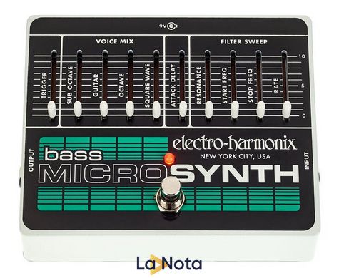 Гітарна педаль Electro-Harmonix Bass MicroSynthesizer