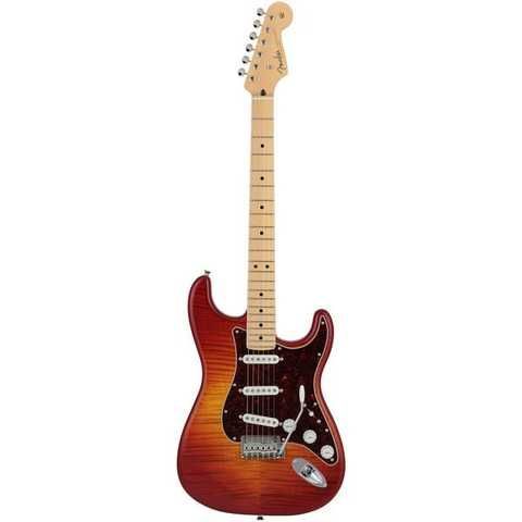 Fender MIJ Ⅱ Stratocater Fender MIJ Hybrid II Strat MN Flame купити в інтернет-магазині LaNota
