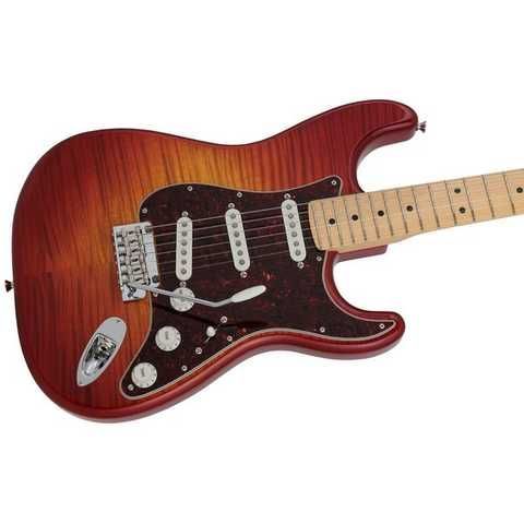 Fender MIJ Hybrid II Strat MN Flame купити в інтернет-магазині LaNota