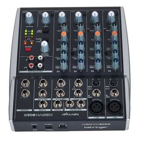 Мікшерний пульт Behringer Xenyx 802S купити в інтернет-магазині LaNota