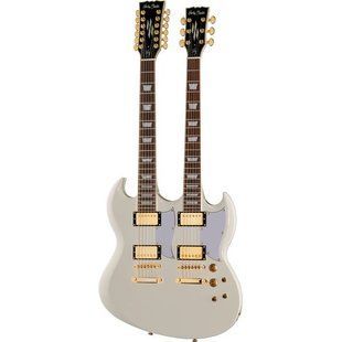 Електрогітара Harley Benton DC-Custom II 612 White