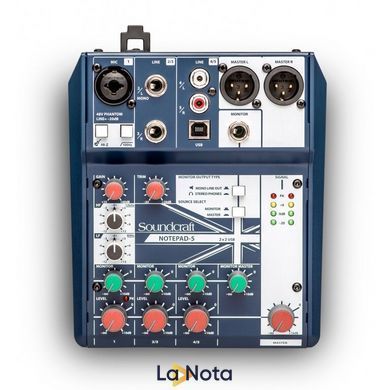 Микшерный пульт SoundCRAFT Notepad-5
