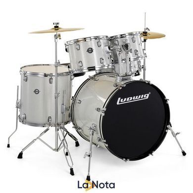 Ударная установка Ludwig Accent Fuse 5pc Silver