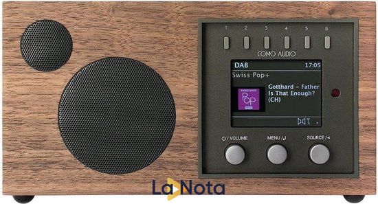 Мережевий аудіопрогравач Como Audio Solo Walnut