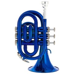 Труба Thomann TR 25 Bb-Pocket Trumpet Blue