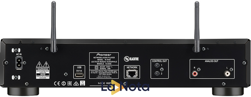Сетевой аудиопроигрыватель Pioneer N-30AE Black