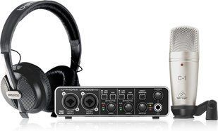 Комплект для звукозапису Behringer U-Phoria Studio PRO
