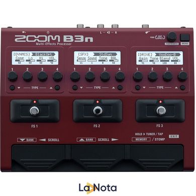 Гітарний процесор ефектів Zoom B3N