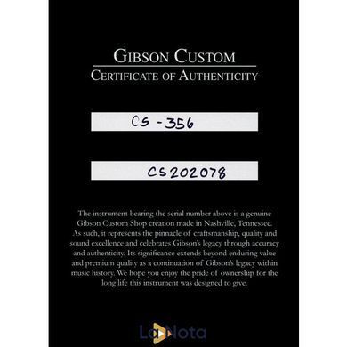 Електрогитара Gibson CS-356 Figured VS GH