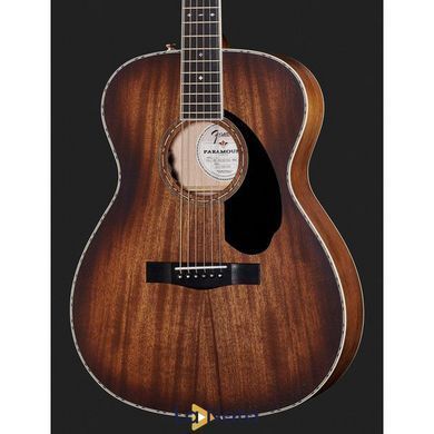 Акустична гітара Fender PO-220E Aged Cognac Burst