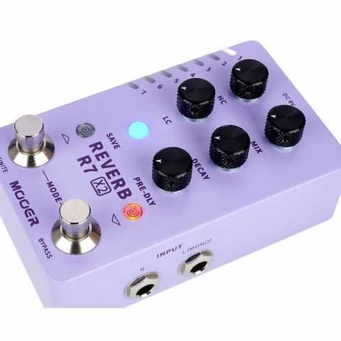 Гітарна педаль Mooer R7 X2 Reverb купити в інтернет-магазині LaNota