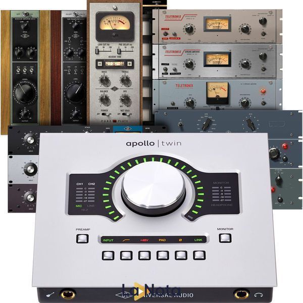 Аудіоінтерфейс Universal Audio Apollo Twin USB Duo Heritage купити