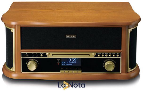 Програвач вінілових дисків Lenco TCD-2571WD Bluetooth USB