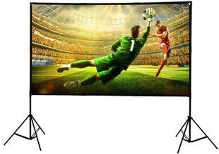 Проекційний екран EXTRALINK Foldable Projection Screen PSF-100 220x125