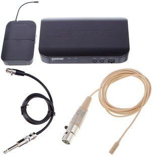 Микрофонная радиосистема Shure BLX14 S8 BodymiKe Tan Bundle