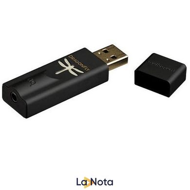 USB ЦАП-Підсилювач AUDIOQUEST DRAGONFLY DAC BLACK 1.5