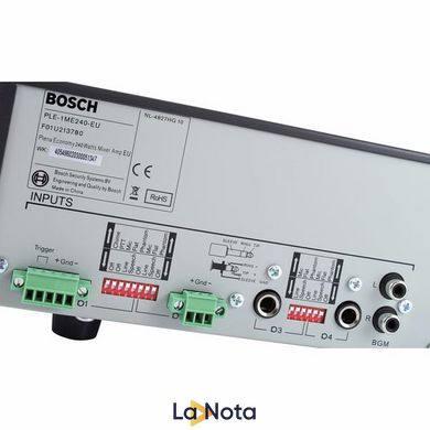 Підсилювач потужності Bosch Plena PLE-1ME 240 EU 360/240W