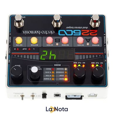 Гитарная педаль Electro-Harmonix 22500 Dual Stereo Looper