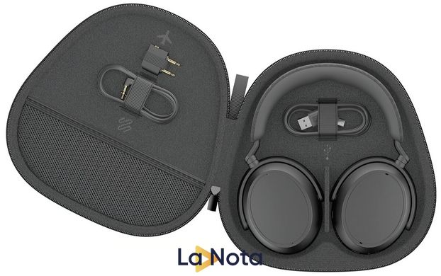 Навушники з мікрофоном Sennheiser MOMENTUM 4 Wireless Black (509266)