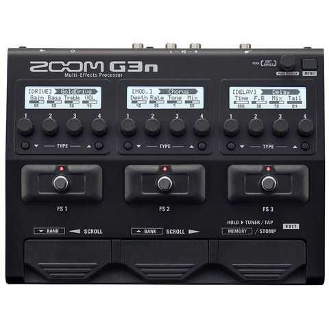 Гітарний процесор ефектів Zoom G3n купити в інтернет-магазині LaNota
