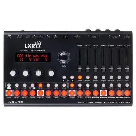 Драм машина Erica Synths Drum Synthesizer LXR-02 купить в интернет