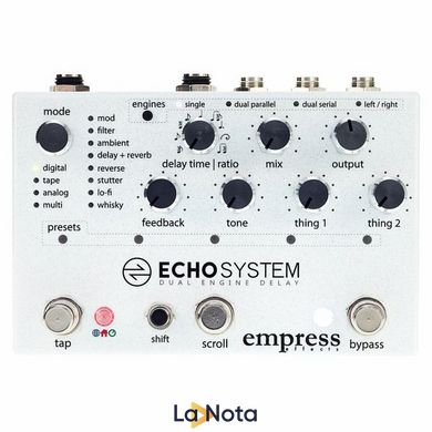 Гітарна педаль Empress Effects Echosystem