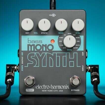 Гитарная педаль Electro-Harmonix Bass Mono Synth купить в Гитарная педаль Electro-Harmonix Bass Mono Synth купить в
