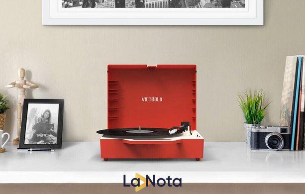 Проигрыватель виниловых дисков Victrola VSC-725SB Re-Spin Red