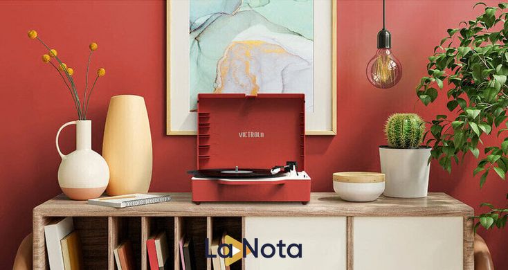 Проигрыватель виниловых дисков Victrola VSC-725SB Re-Spin Red