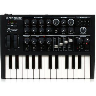 Аналоговый синтезатор Arturia MicroBrute, Черный