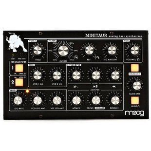 Аналоговий синтезатор Moog MINITAUR, Чорний