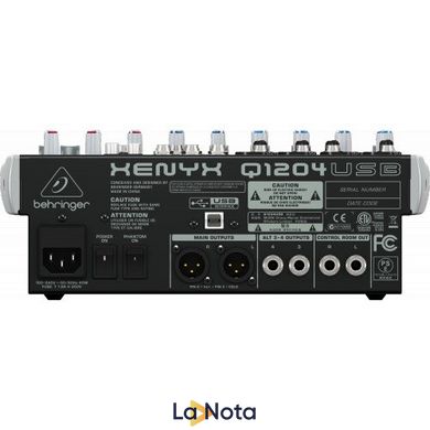 Мікшерний пульт Behringer Xenyx Q1204USB