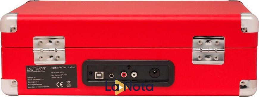 Проигрыватель виниловых дисков Denver VPL-120 Red