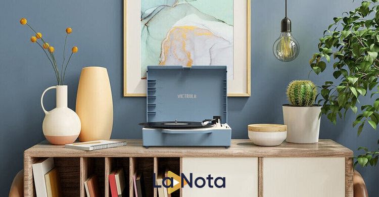 Програвач вінілових дисків Victrola VSC-725SB Re-Spin Blue